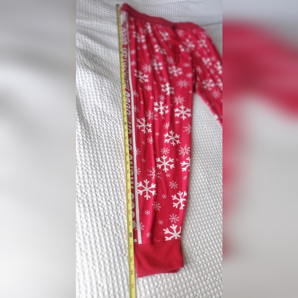 2x snowflake jogger pajama pants - Picture 3 of 10